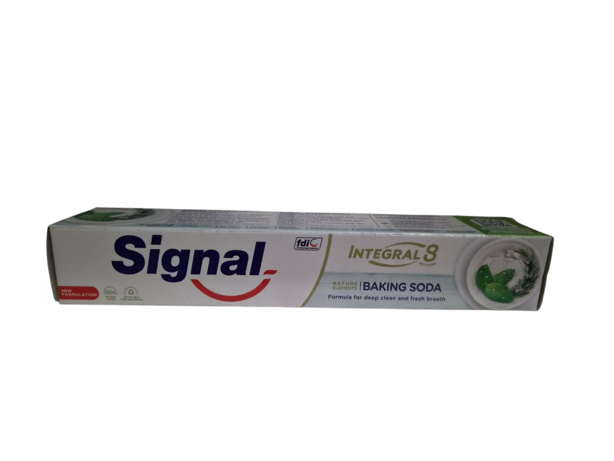 Signal Integral 8 Baking Soda Toothpaste, 75 ml