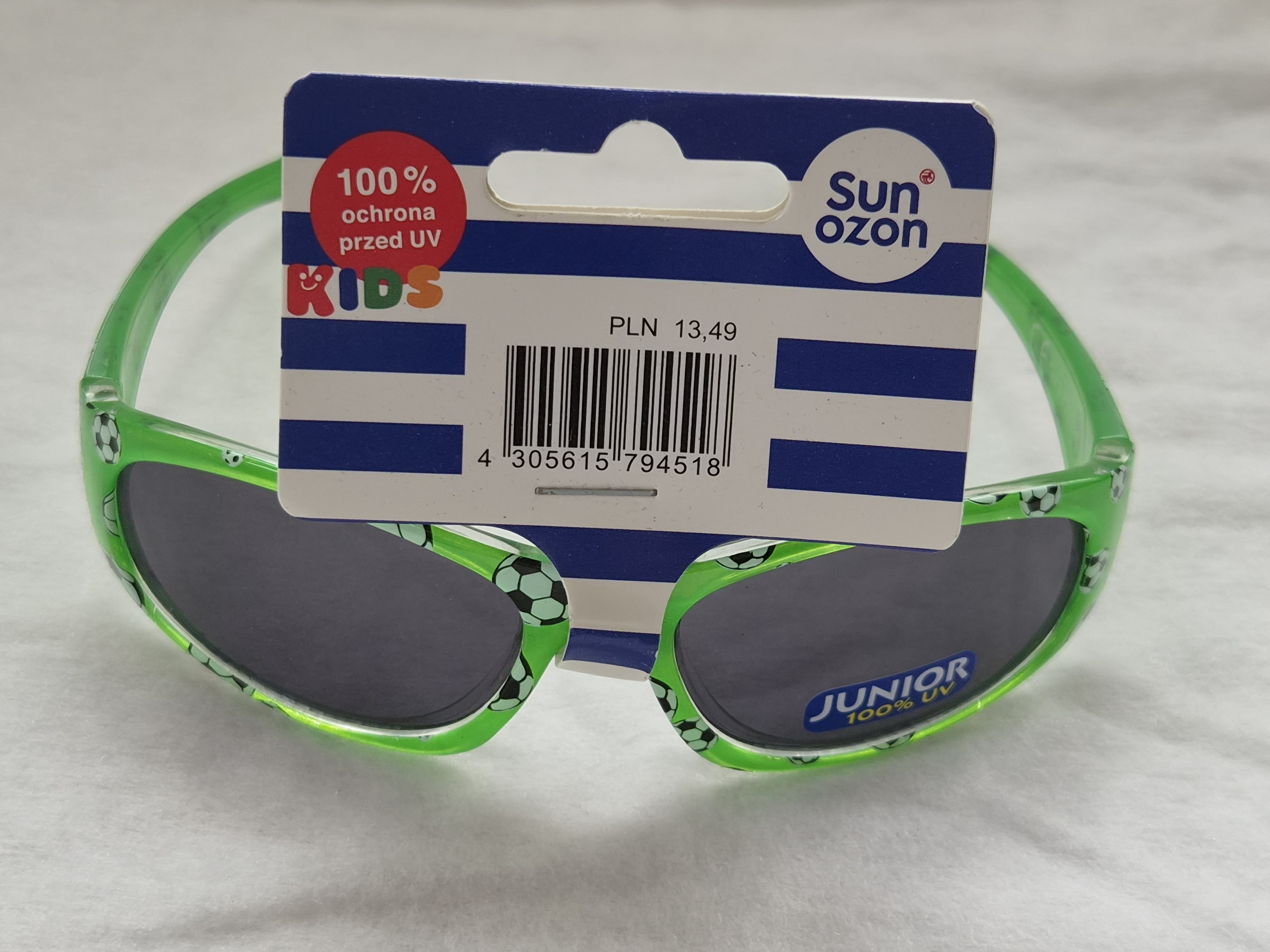 Children's Sunglasses with Footballs