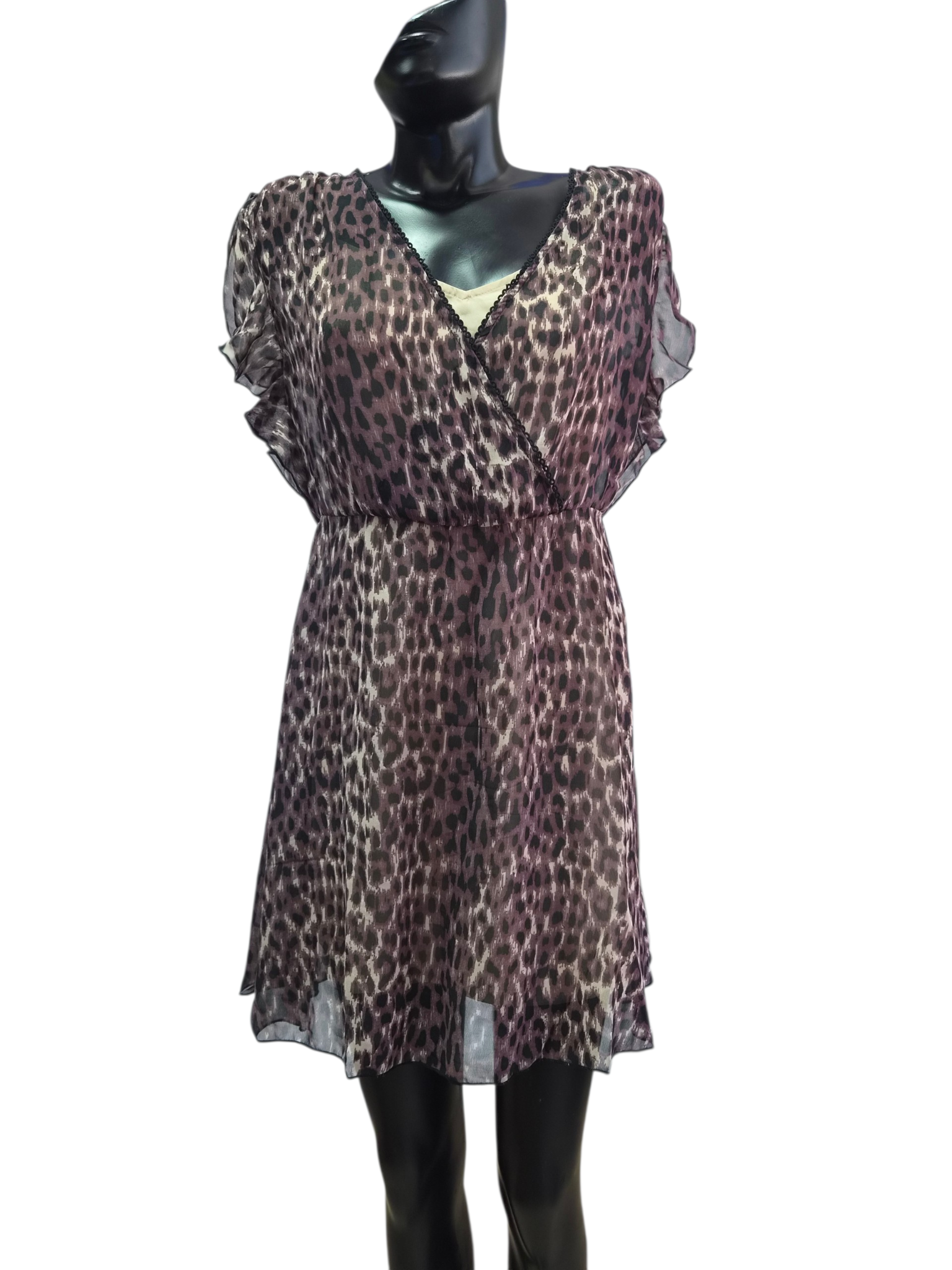 About You Leopar Desenli Elbise