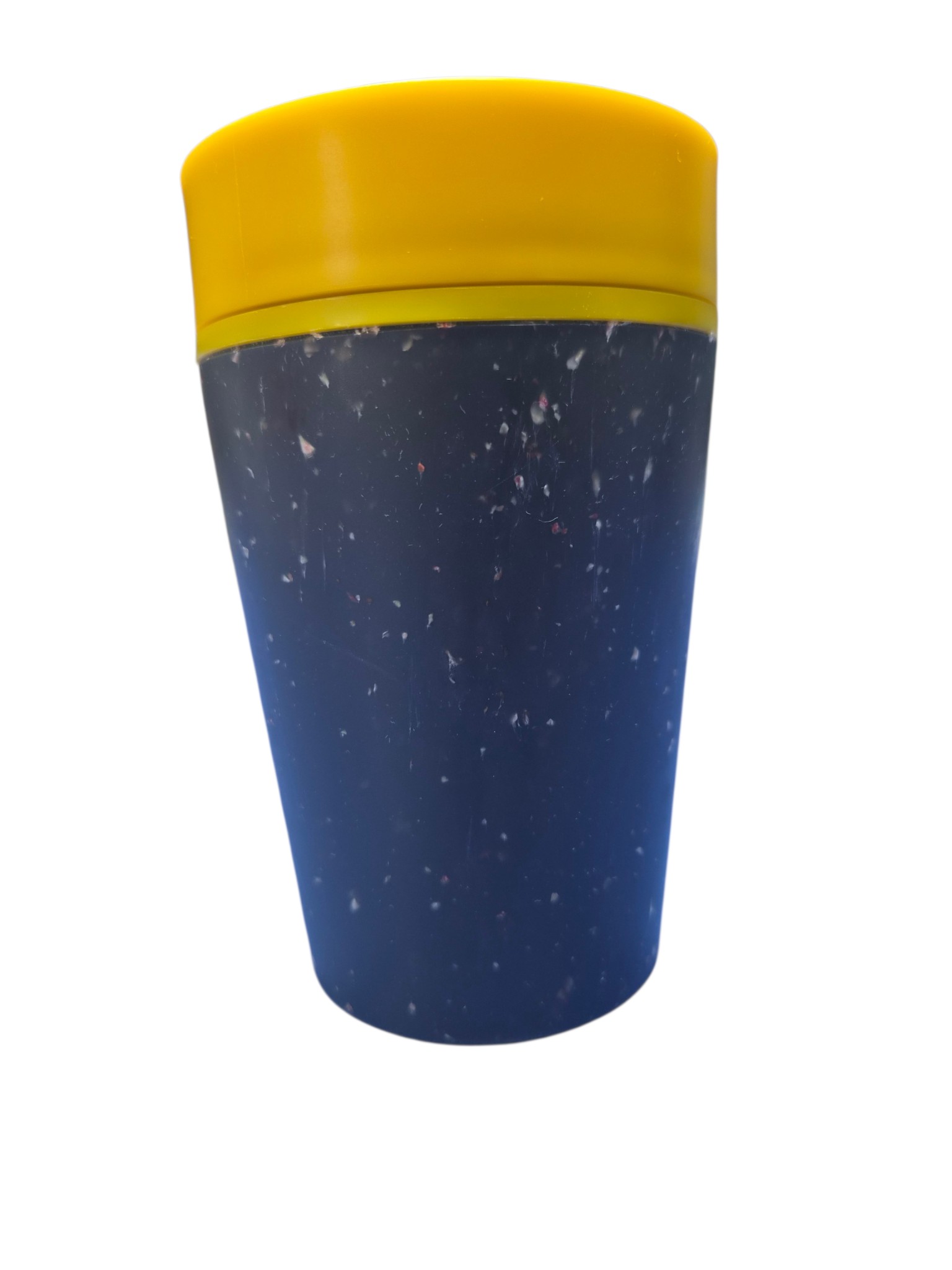 Circular&Co reusable cup with yellow lid