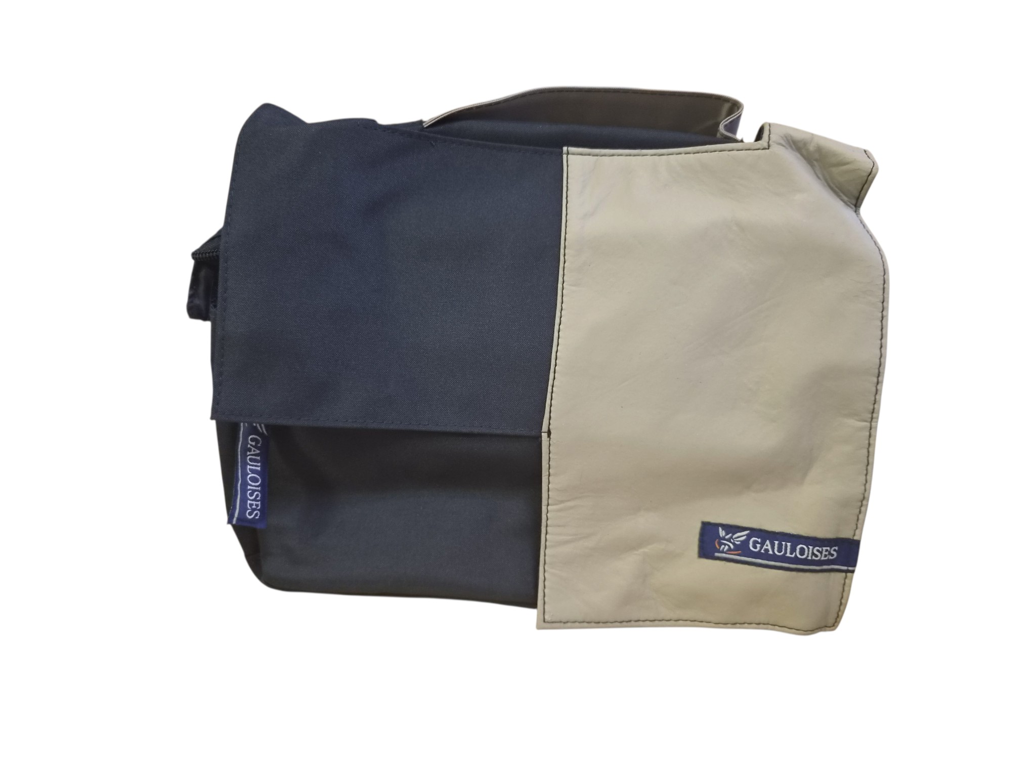 Gauloises Travel Bag in Blue and Beige