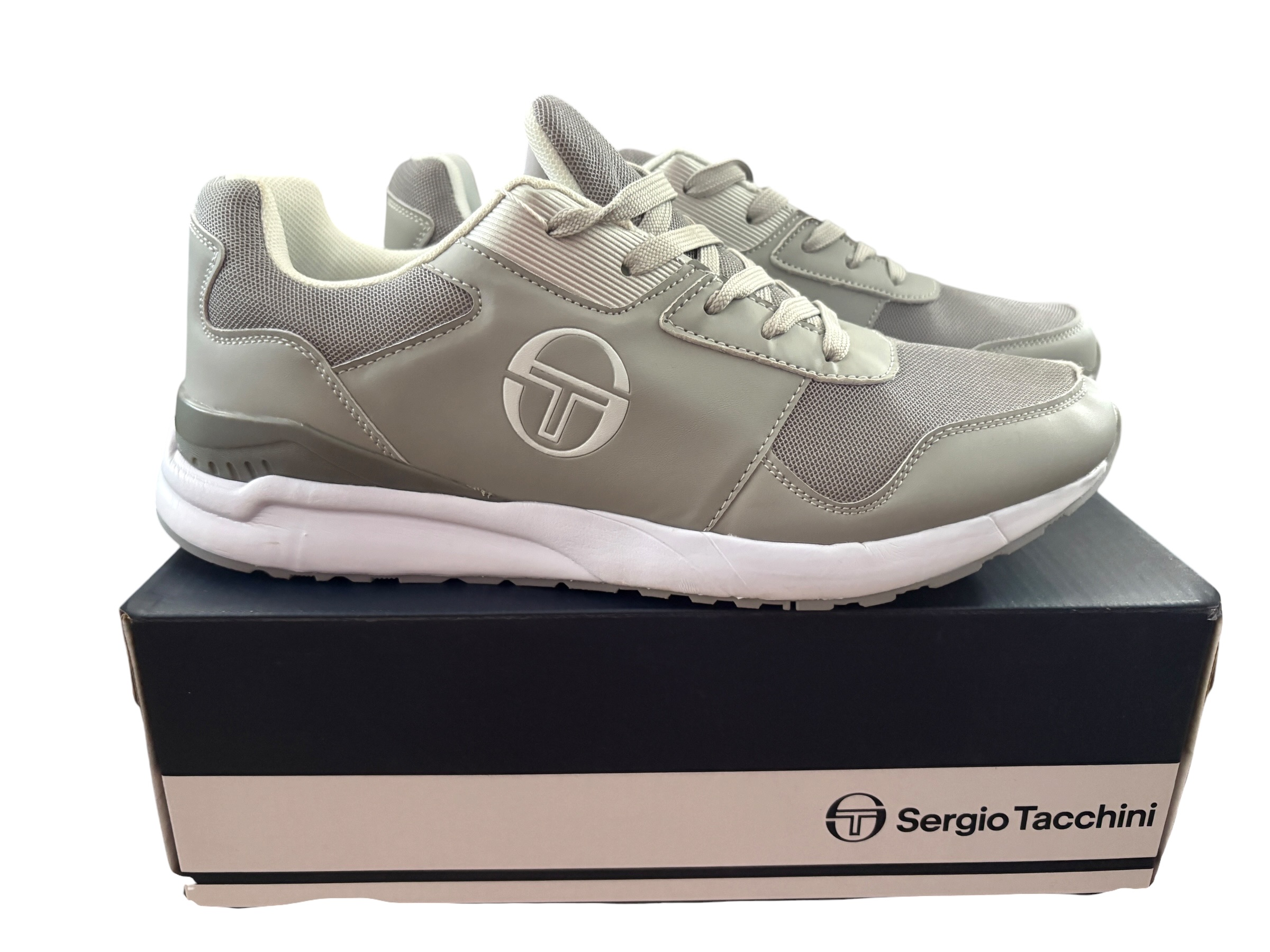 Sergio Tacchini Floyd Erkek Gri-Beyaz Spor Ayakkabı