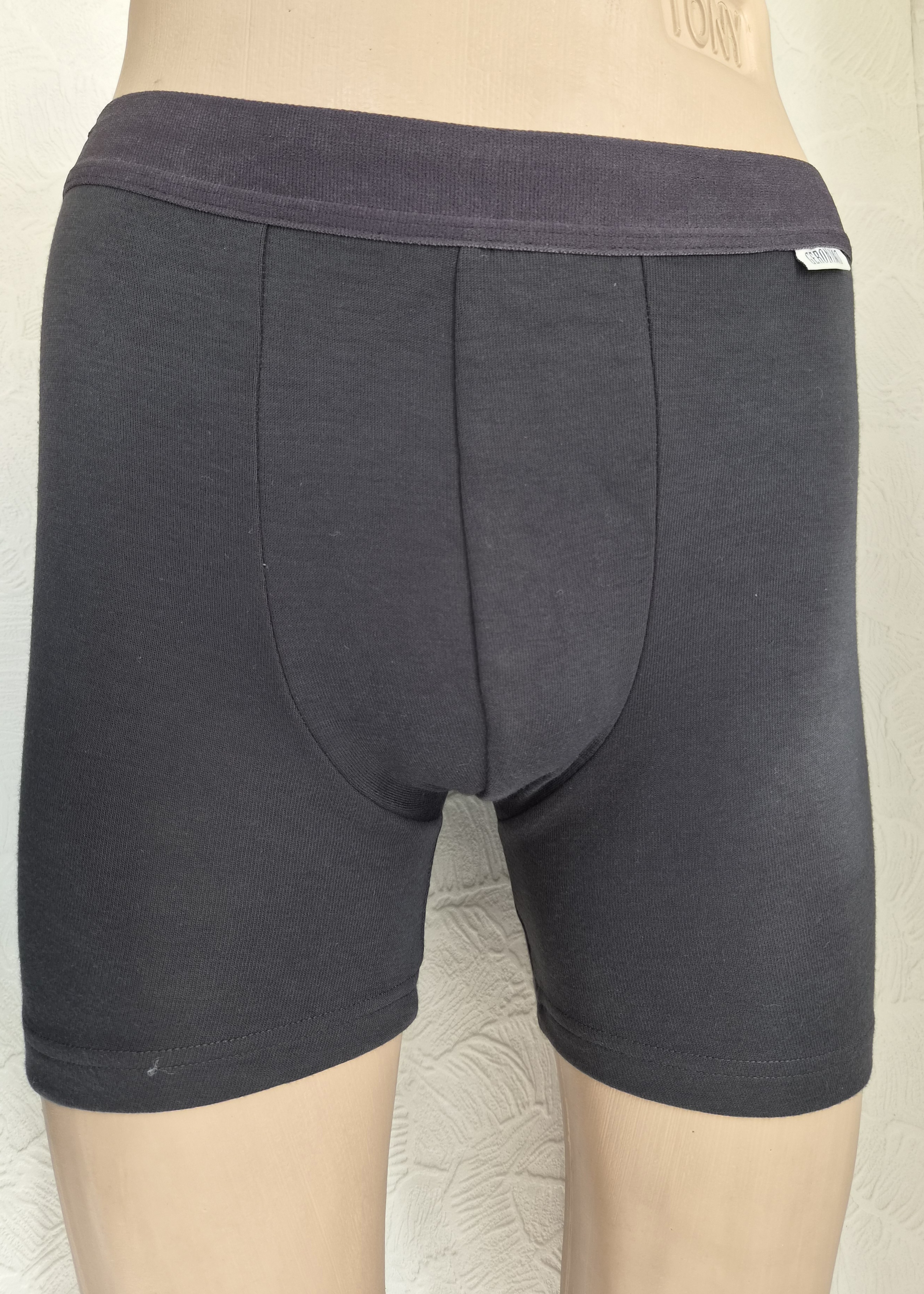 Erkek Koyu Gri Boxer