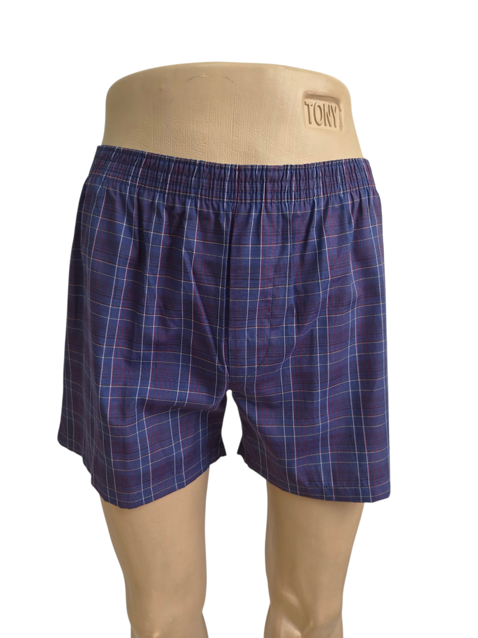 Geronimo Men's Loose-Fit Checkered Boxers